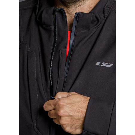 VESTE MOTO LS2 BOLTON HOMME NOIR