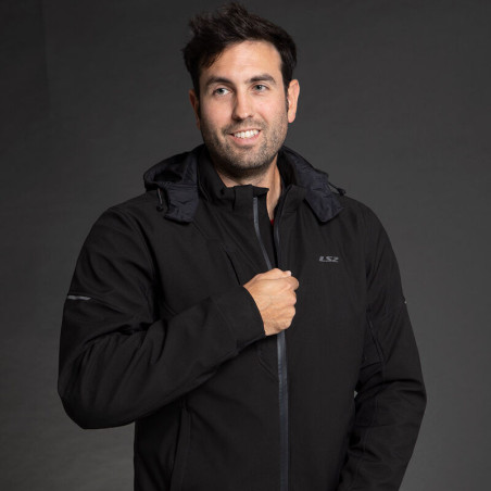 VESTE MOTO LS2 BOLTON HOMME NOIR