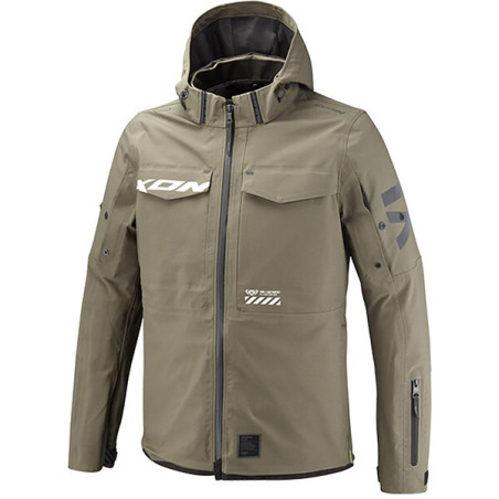 VESTE MOTO IXON SQUARE HOMME KAKI