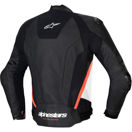 BLOUSON ALPINESTARS MISSILE V3 HOMME NOIR / BLANC / ROUGE FLUO