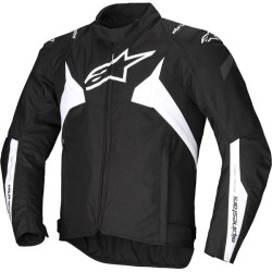 BLOUSON ALPINESTARS MOTO T-JAWS V4 WATERPROOF HOMME NOIR / BLANC