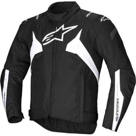 BLOUSON ALPINESTARS MOTO T-JAWS V4 WATERPROOF HOMME NOIR / BLANC