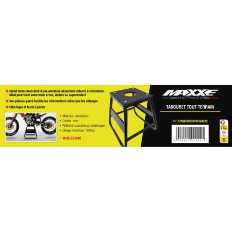 TABOURET TOUT TERRAIN ALUMINIUM MAXXE STAND PRO