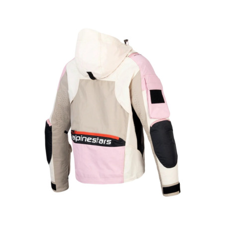 BLOUSON ALPINESTARS MOLLY AIR FEMME BLANC / BEIGE / ROSE