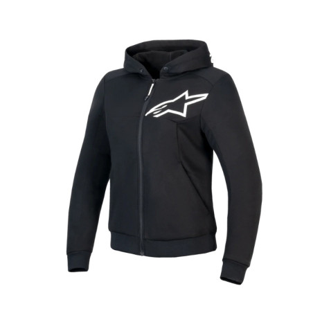 SWEAT MOTO ALPINESTARS STELLA CHROME V2 FEMME NOIR