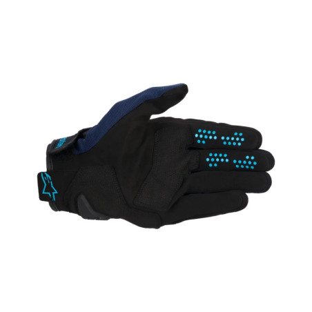 GANTS ALPINESTARS CHROME V2 HOMME NOIR / BLEU OCEAN