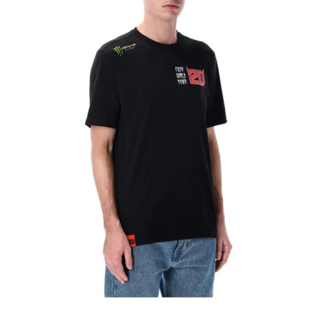 T-SHIRT FABIO QUARTARARO 20 MONSTER WORLD TOUR HOMME 2025
