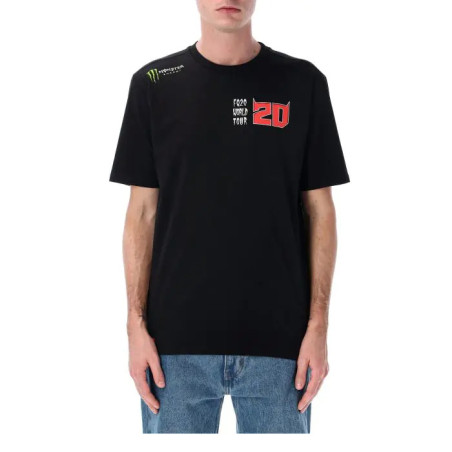 T-SHIRT FABIO QUARTARARO 20 MONSTER WORLD TOUR HOMME 2025