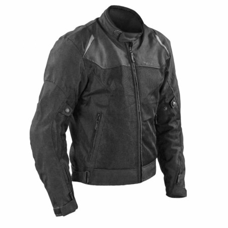 BLOUSON MOTO BLH BE FRESH HOMME NOIR