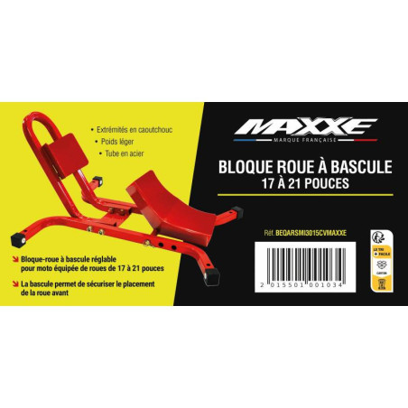 BLOQUE ROUE A BASCULE 17 A 21 POUCES MAXXE