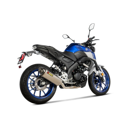 LIGNE AKRAPOVIC TITANE YAMAHA MT-125 2021 -