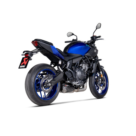 LIGNE AKRAPOVIC TITANE HOMOLOGUÉE YAMAHA MT-07 2025 -