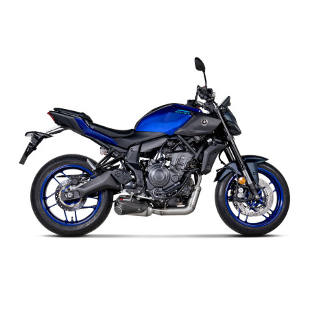 LIGNE AKRAPOVIC TITANE HOMOLOGUÉE YAMAHA MT-07 2025 -