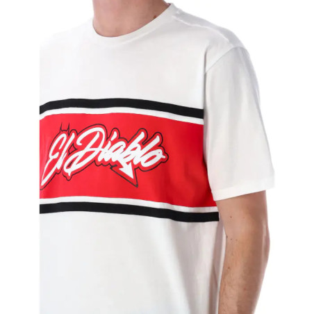 T-SHIRT FABIO QUARTARARO 20 INSERT HOMME BLANC 2025