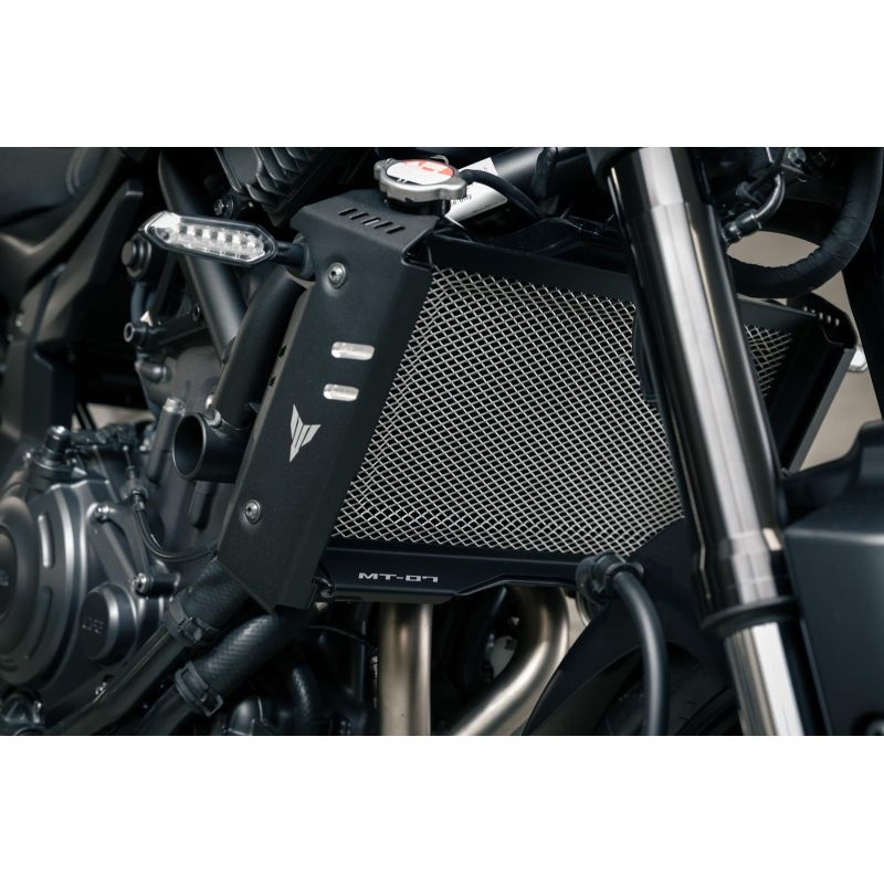 Couvercle De Radiateur Latéral Noir ABS Pour Yamaha MT07 FZ07 2012-2017 - Accessoires Carénage Avant