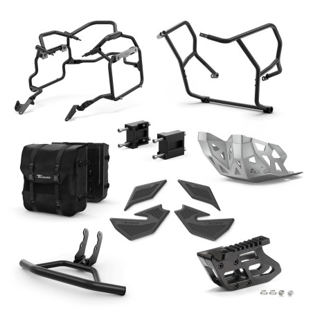 PACK AVENTURE YAMAHA TENERE 700 2025 - ALUMINIUM