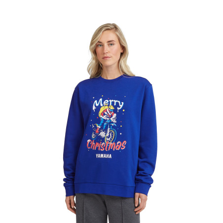 PULL DE NOEL YAMAHA PADDOCK BLEU UNISEXE
