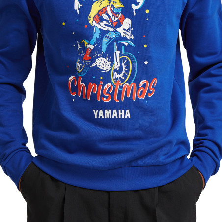 PULL DE NOEL YAMAHA PADDOCK BLEU UNISEXE