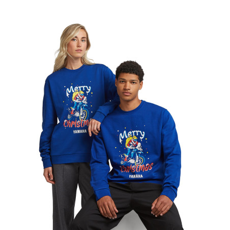 PULL DE NOEL YAMAHA PADDOCK BLEU UNISEXE