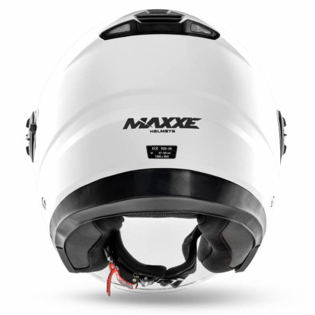 CASQUE JET MAXXE M40 BLANC