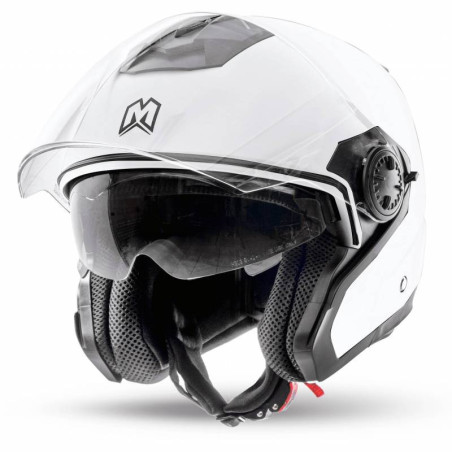 CASQUE JET MAXXE M40 BLANC