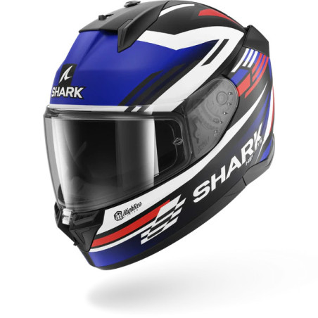 CASQUE SHARK D-SKWAL 3 FIRSTLAP MAT NOIR BLEU ROUGE