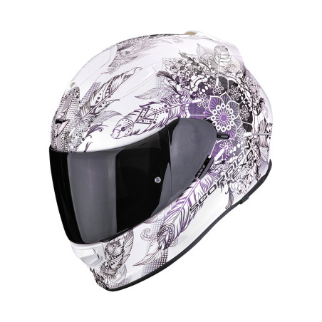 CASQUE SCORPION EXO-491 DREAM BLANC / CAMELEON