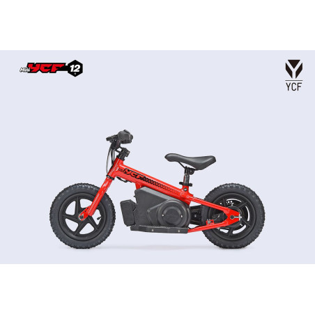 DRAISIENNE ELECTRIQUE MINI YCF 12 2026 ROUGE
