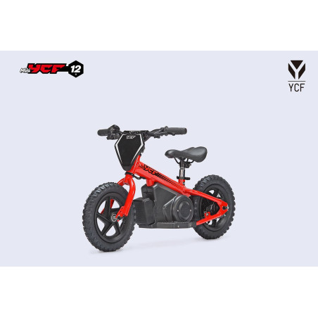 DRAISIENNE ELECTRIQUE MINI YCF 12 2026 ROUGE