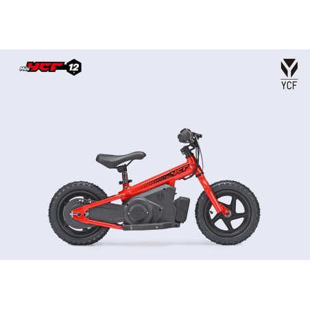 DRAISIENNE ELECTRIQUE MINI YCF 12 2026 ROUGE