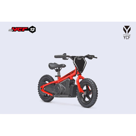 DRAISIENNE ELECTRIQUE MINI YCF 12 2026 ROUGE