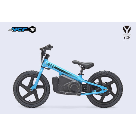 DRAISIENNE ELECTRIQUE MINI YCF 16 2026 BLEU CIEL