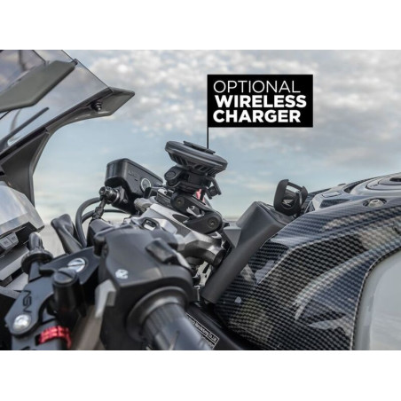 SUPPORT DE SMARTPHONE MOTO QUAD LOCK - SUPPORT COLONNE DE DIRECTION PRO