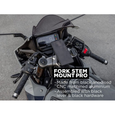 SUPPORT DE SMARTPHONE MOTO QUAD LOCK - SUPPORT COLONNE DE DIRECTION PRO