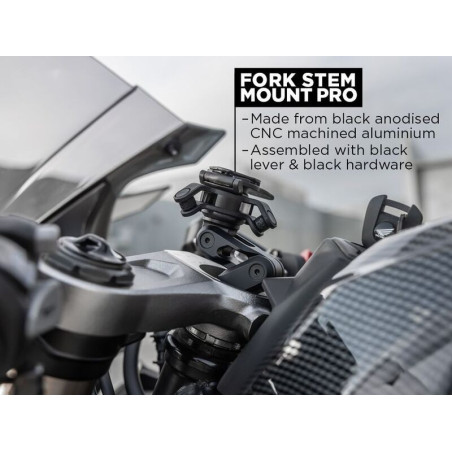 SUPPORT DE SMARTPHONE MOTO QUAD LOCK - SUPPORT COLONNE DE DIRECTION PRO