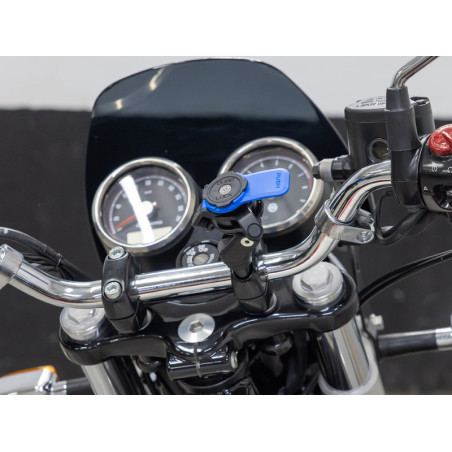 SUPPORT SMARTPHONE MOTO QUAD LOCK - FIXATION A TIGE FILETEE