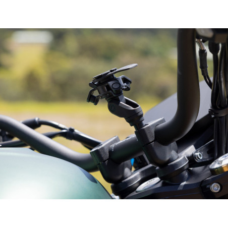 SUPPORT SMARTPHONE MOTO QUAD LOCK - FIXATION A TIGE FILETEE PRO