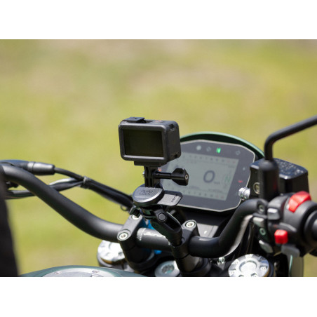 SUPPORT SMARTPHONE MOTO QUAD LOCK - FIXATION A TIGE FILETEE PRO