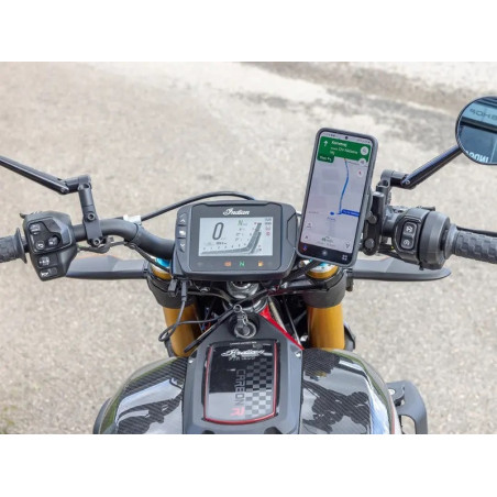 SUPPORT DE SMARTPHONE QUAD LOCK - FIXATION MAITRE CYLINDRE FREIN / EMBRAYAGE