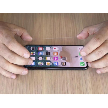PROTECTION ECRAN QUAD LOCK VERRE TREMPE IPHONE