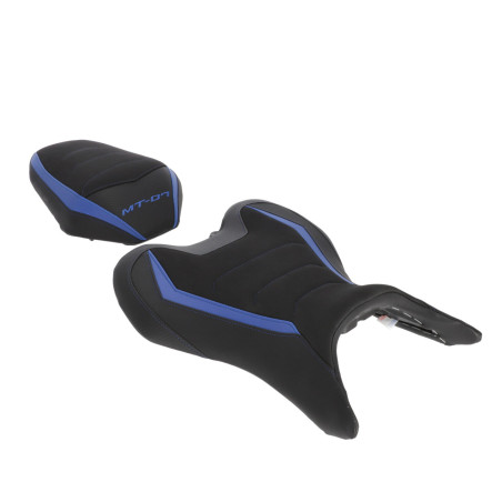 SELLE BAGSTER SIT'N GO YAMAHA MT07 2018 - 2024 CARBONE / BLEU