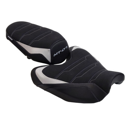 SELLE BAGSTER SIT'N GO YAMAHA MT07 2025 - CARBONE / GRIS CLAIR