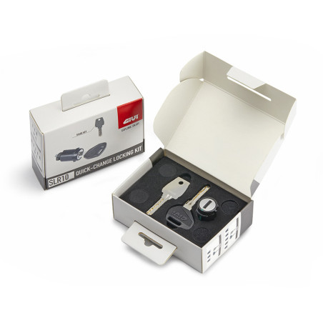 KIT DE SERURRE SMART SECURITY LOCK GIVI POUR TOP CASE & VALISES - 1 BARILLET
