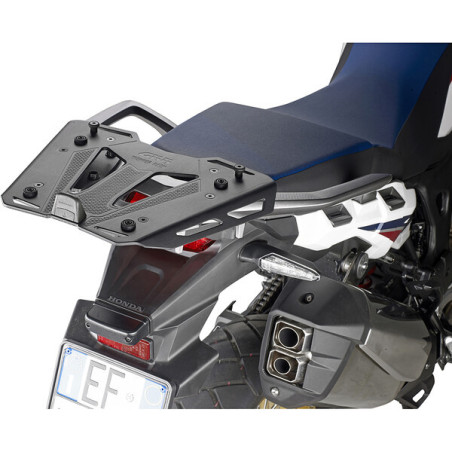 PLATINE POUR TOP CASE GIVI MONOKEY TREKKER ALUMINIUM NOIR M8B