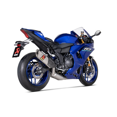 LIGNE AKRAPOVIC TITANE HOMOLOGUÉE YAMAHA R7 2026 -