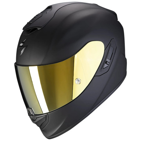 CASQUE SCORPION EXO-1400 EVO 2 AIR SOLID NOIR MAT