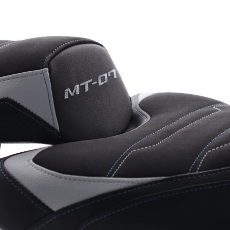 SELLE BAGSTER SIT'N GO YAMAHA MT07 2025 - CARBONE / GRIS CLAIR