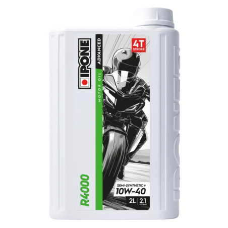 HUILE MOTEUR IPONE R4000 10W‑40 2L