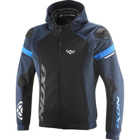 BLOUSON IXON PULSION AIR NOIR/NAVY/BLEU