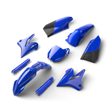 KIT PLASTIQUE BLEU YAMAHA YZ125 2019 -